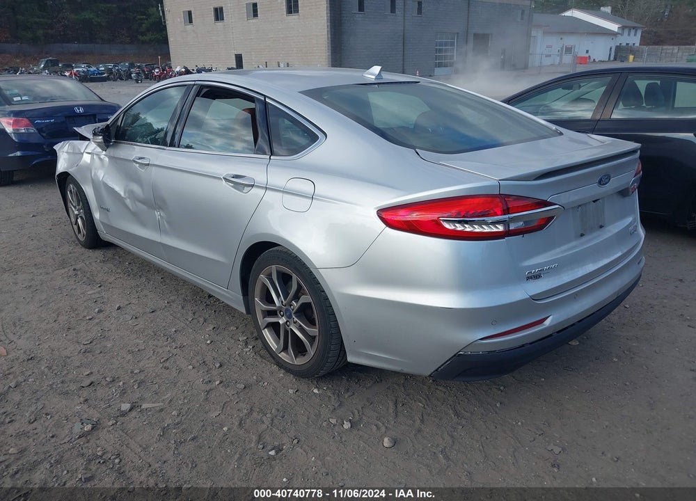 2019 FORD FUSION HYBRID VIN: 3FA6P0RU6KR125962