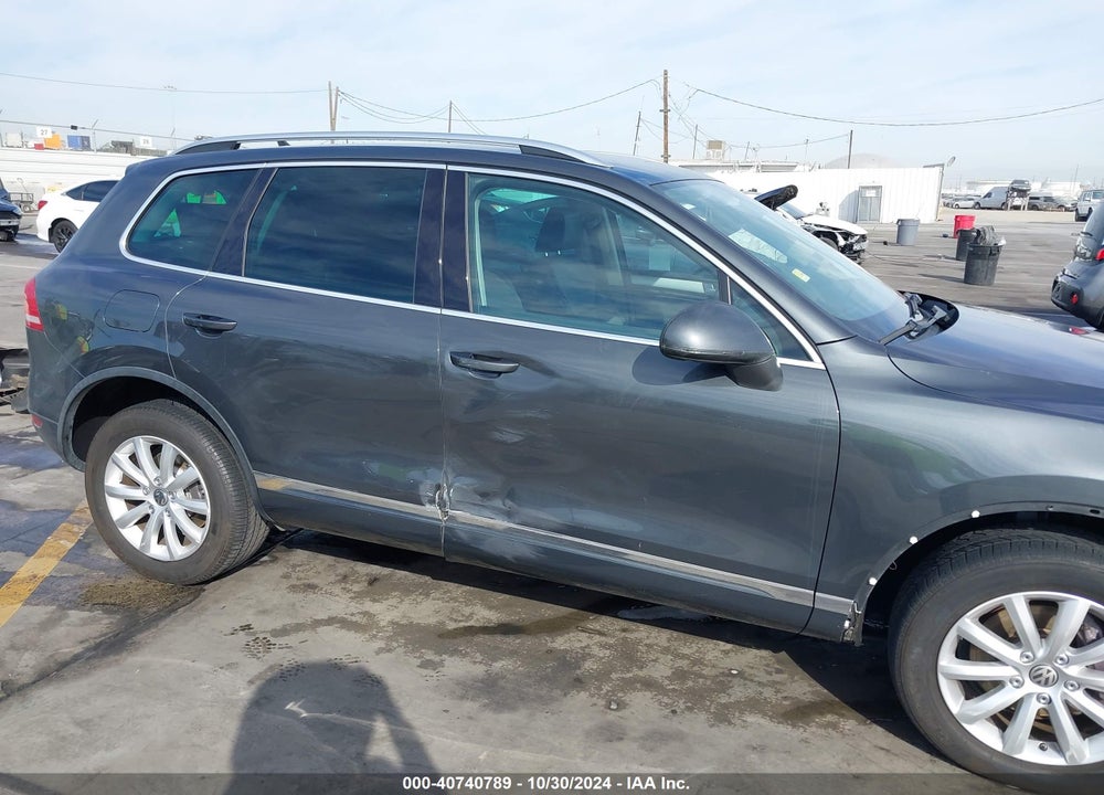 2012 VOLKSWAGEN TOUAREG TDI SPORT VIN: WVGFK9BP5CD001592