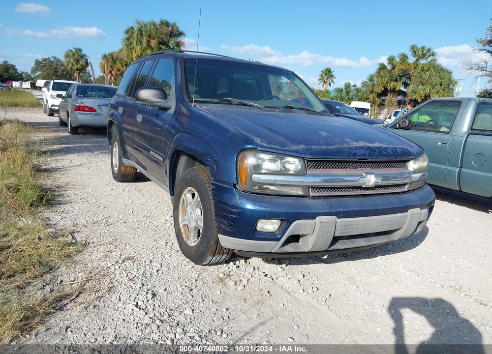 2003 CHEVROLET TRAILBLAZER LT VIN: 1GNDS13S832327051