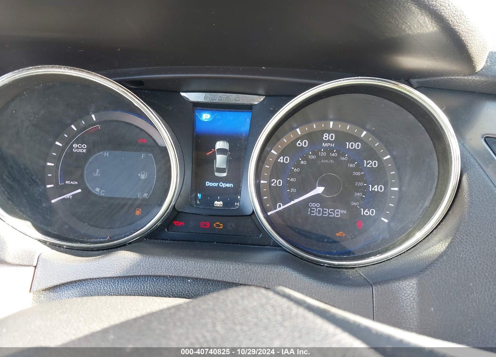 2011 HYUNDAI SONATA HYBRID VIN: KMHEC4A40BA016617