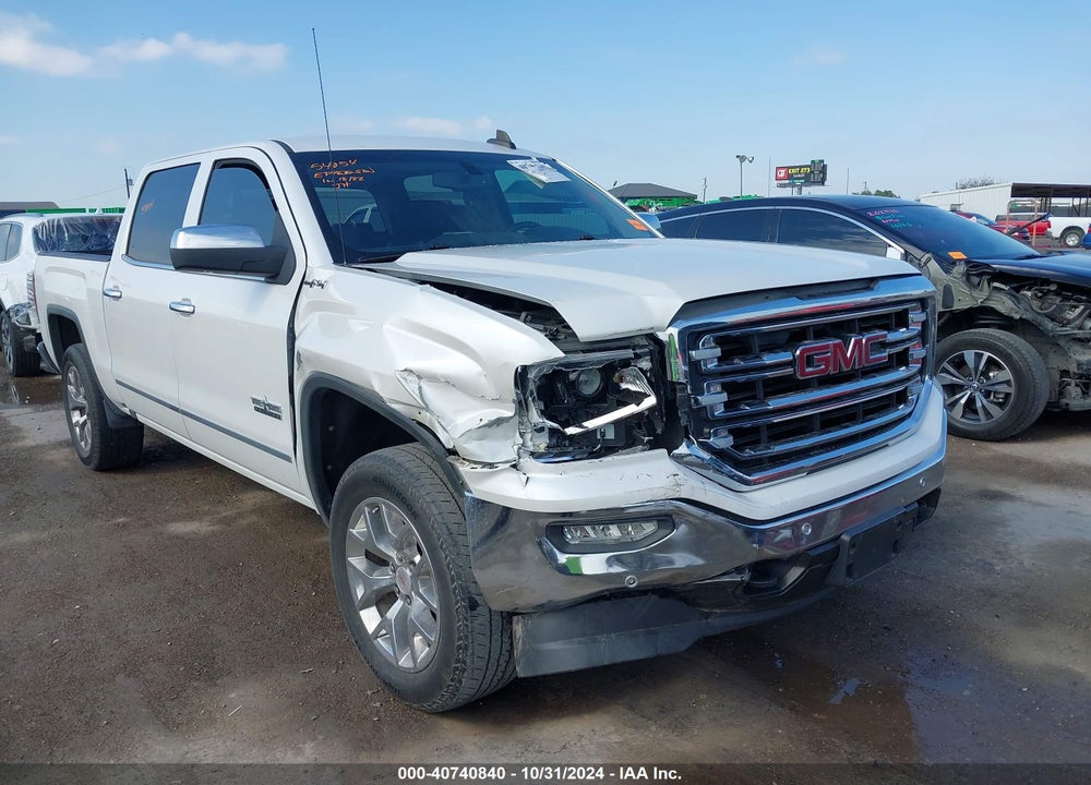 2018 GMC SIERRA 1500 SLT VIN: 3GTU2NEC1JG610868