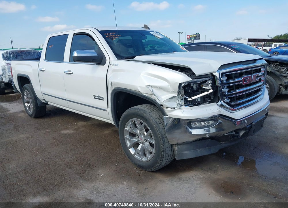 2018 GMC SIERRA 1500 SLT VIN: 3GTU2NEC1JG610868