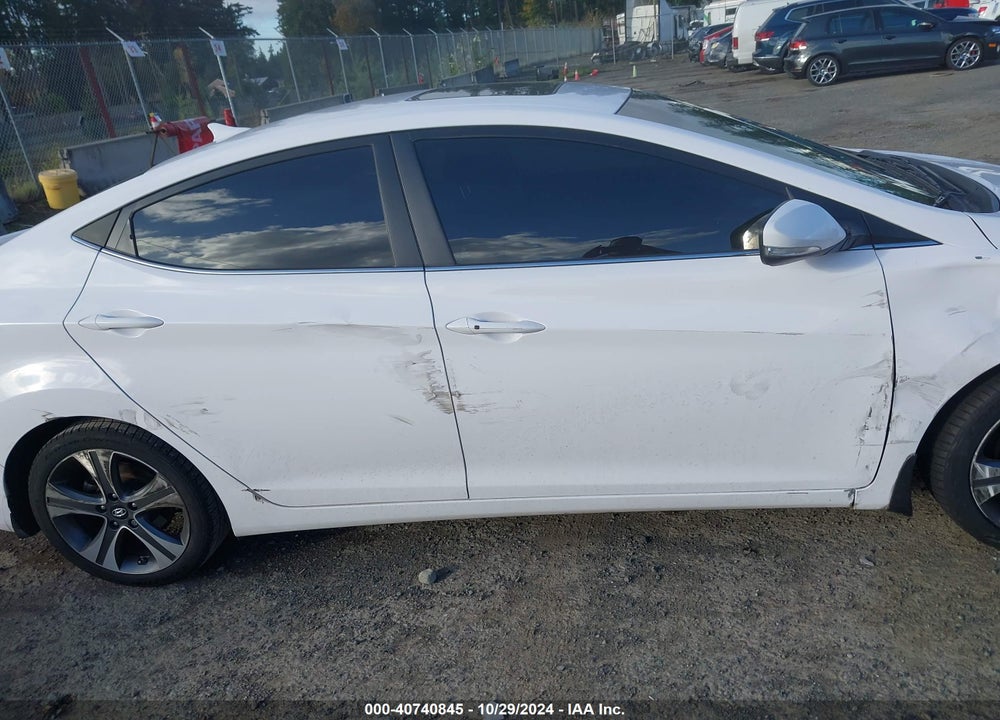 2015 HYUNDAI ELANTRA SPORT VIN: KMHDH4AHXFU379608