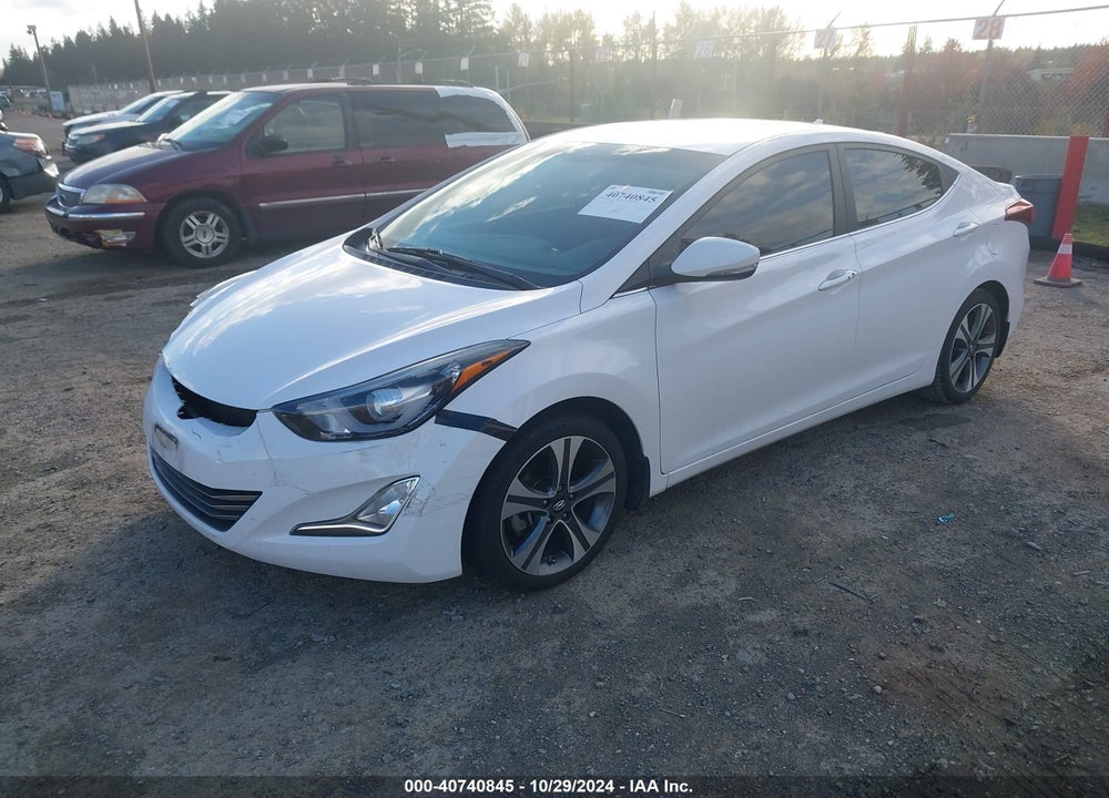 2015 HYUNDAI ELANTRA SPORT VIN: KMHDH4AHXFU379608