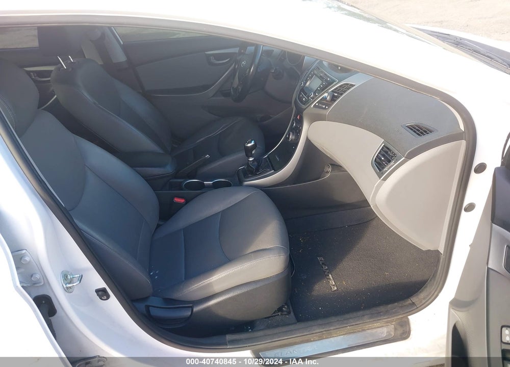 2015 HYUNDAI ELANTRA SPORT VIN: KMHDH4AHXFU379608