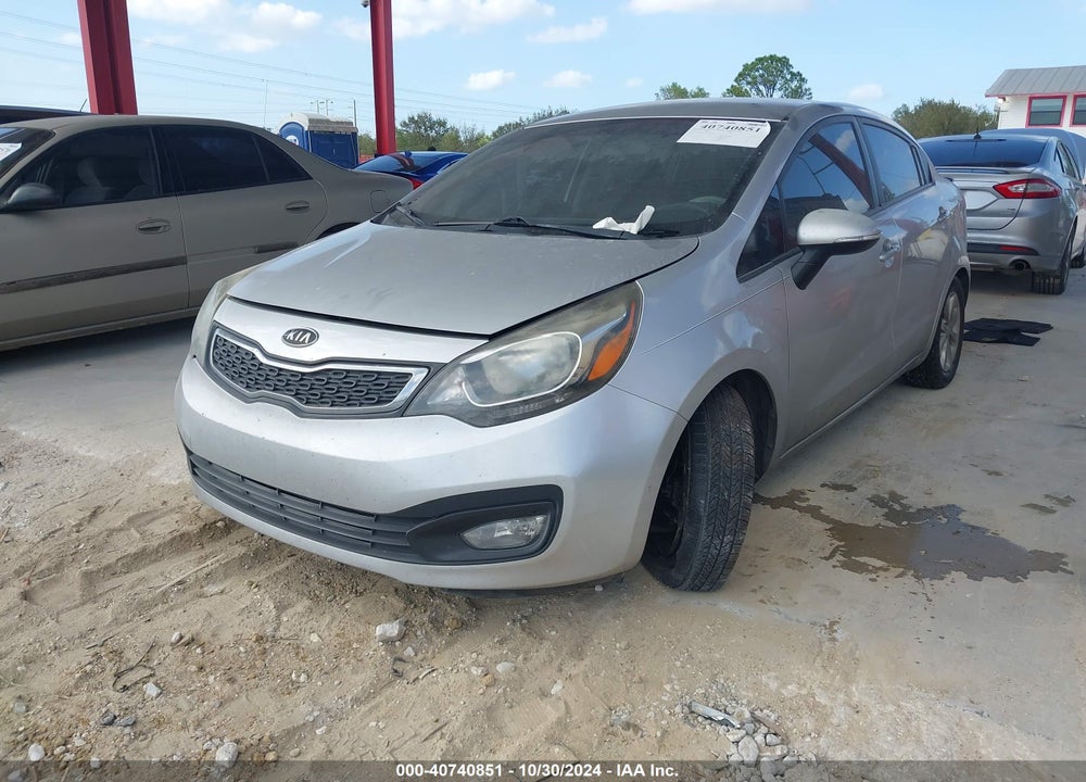 2012 KIA RIO EX VIN: KNADN4A39C6051224