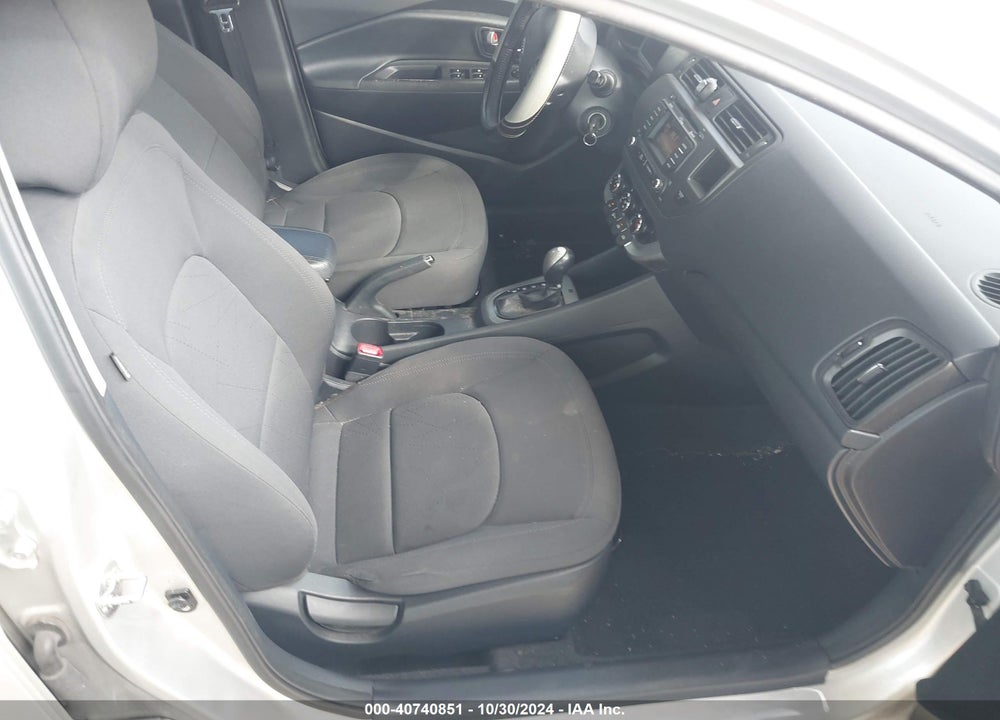 2012 KIA RIO EX VIN: KNADN4A39C6051224
