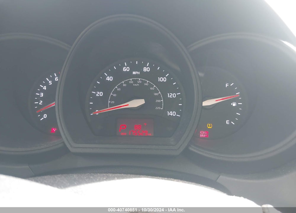 2012 KIA RIO EX VIN: KNADN4A39C6051224