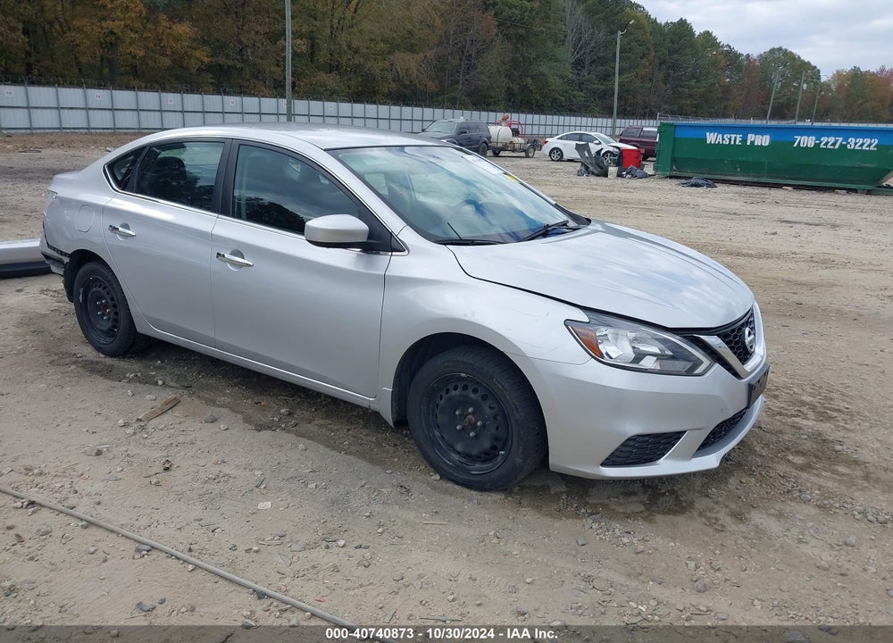 2016 NISSAN SENTRA S VIN: 3N1AB7AP5GY302602