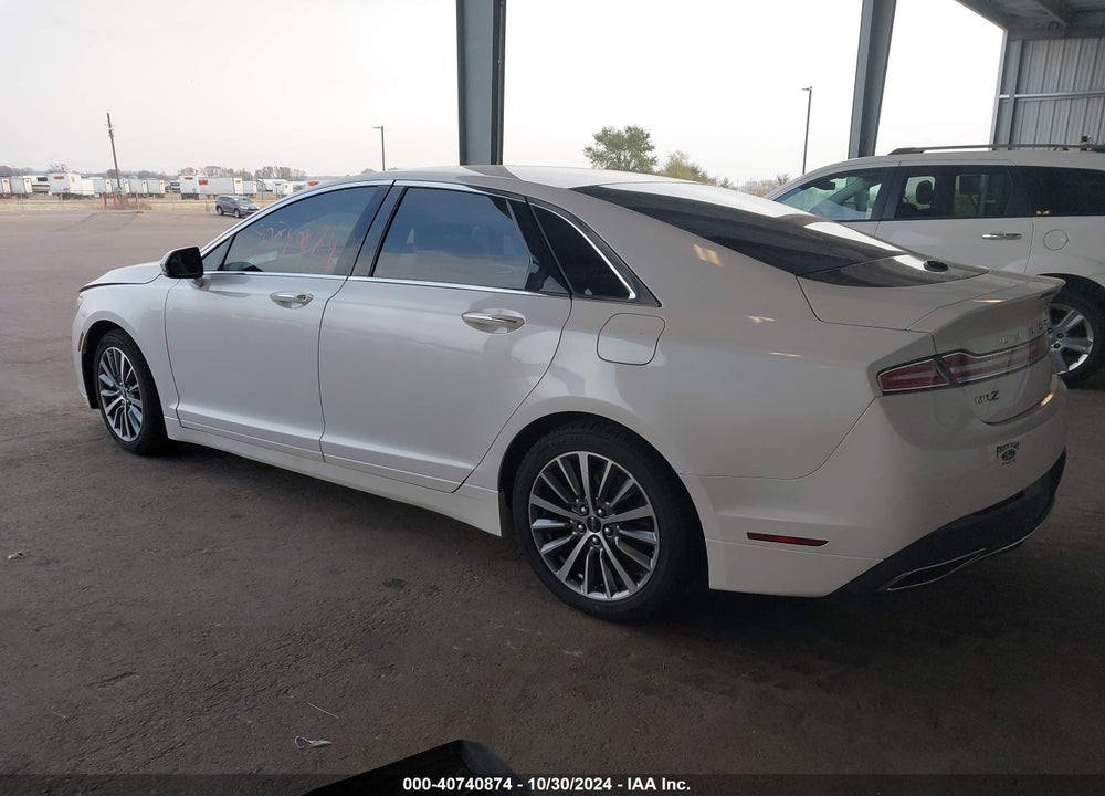 2018 LINCOLN MKZ SELECT VIN: 3LN6L5D90JR604121