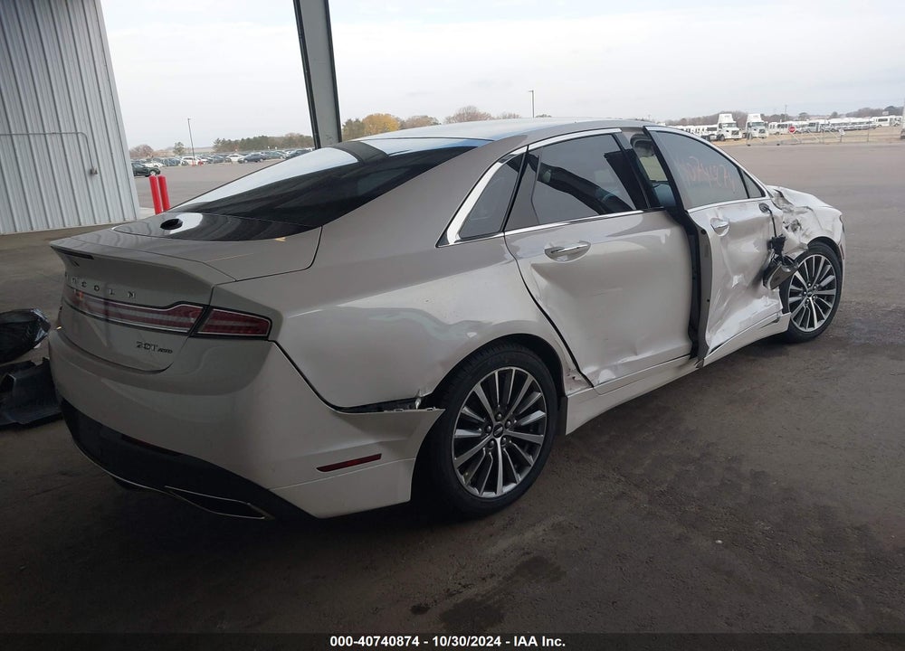 2018 LINCOLN MKZ SELECT VIN: 3LN6L5D90JR604121