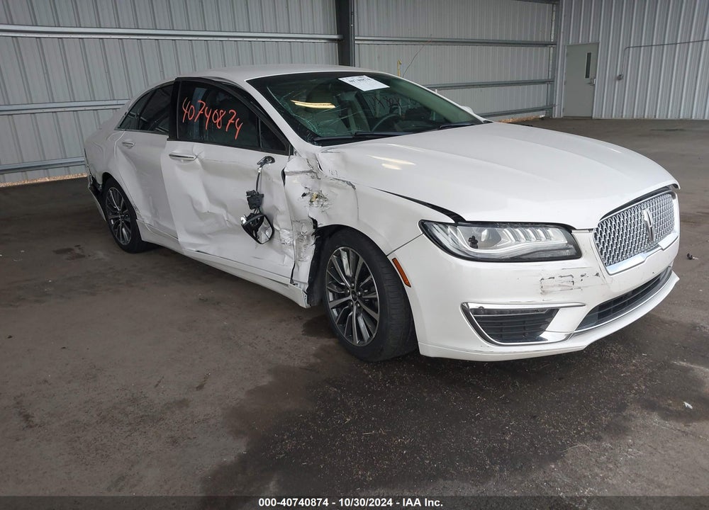 2018 LINCOLN MKZ SELECT VIN: 3LN6L5D90JR604121