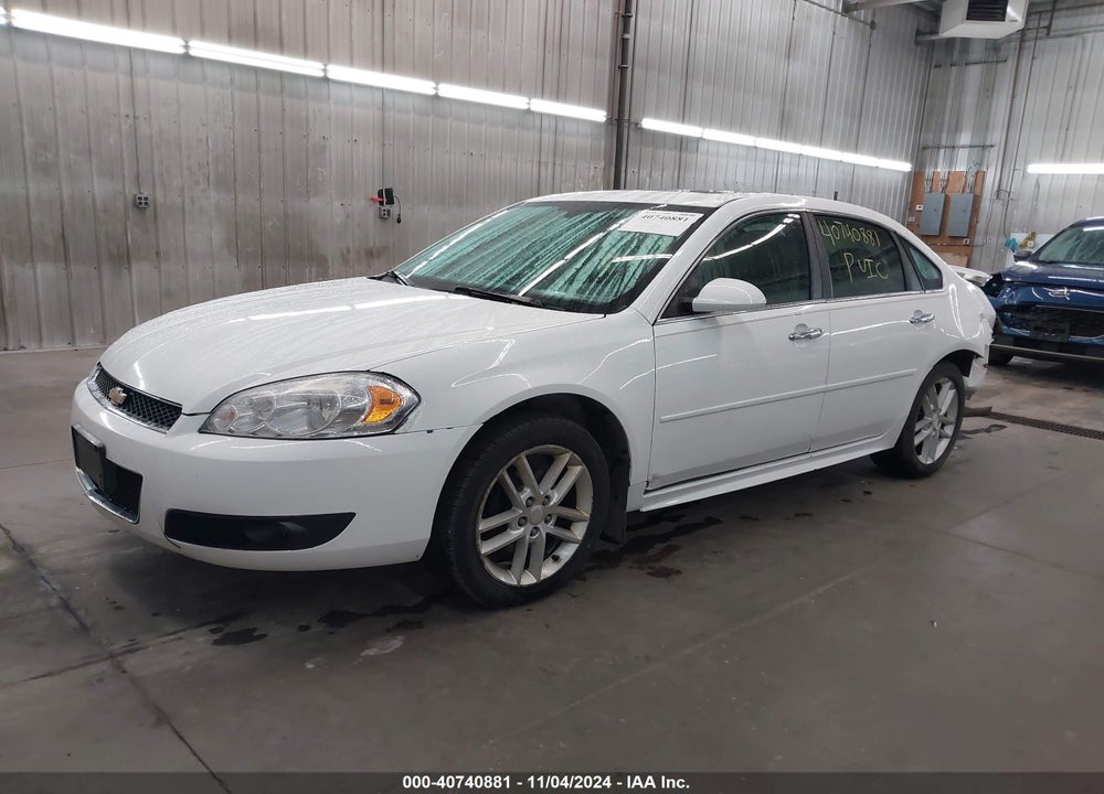 2012 CHEVROLET IMPALA LTZ VIN: 2G1WC5E34C1182529