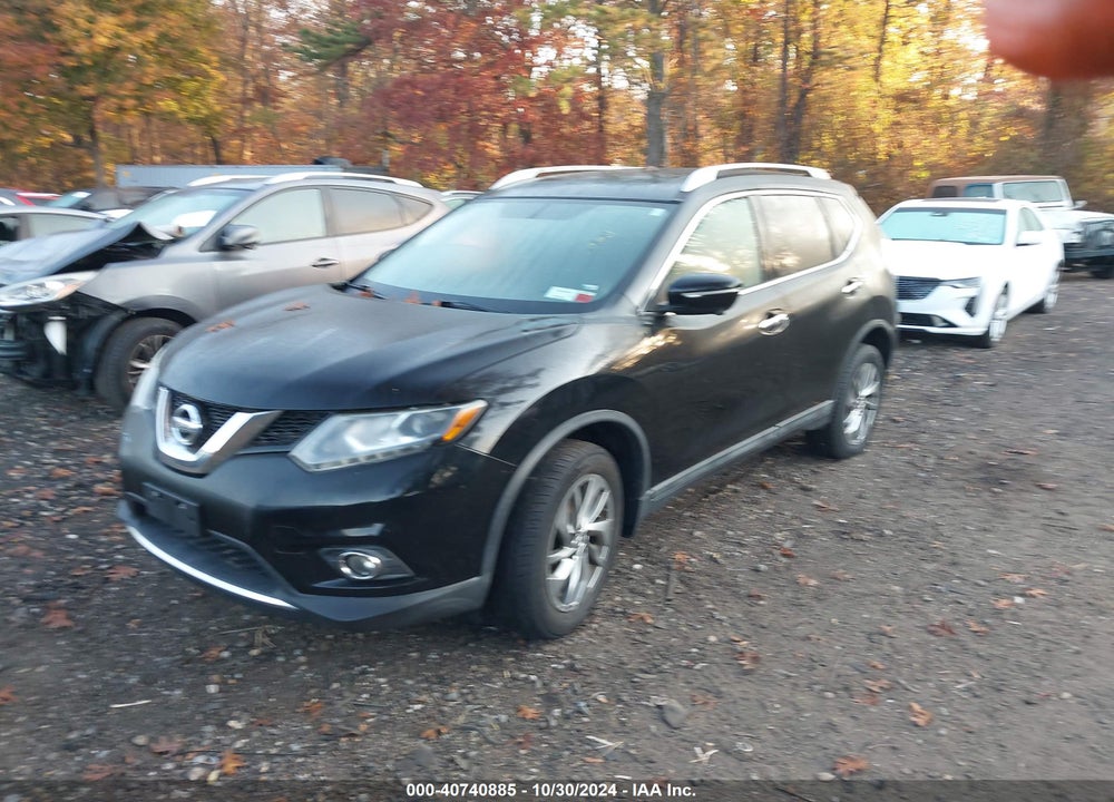 2015 NISSAN ROGUE SL VIN: 5N1AT2MV8FC887945