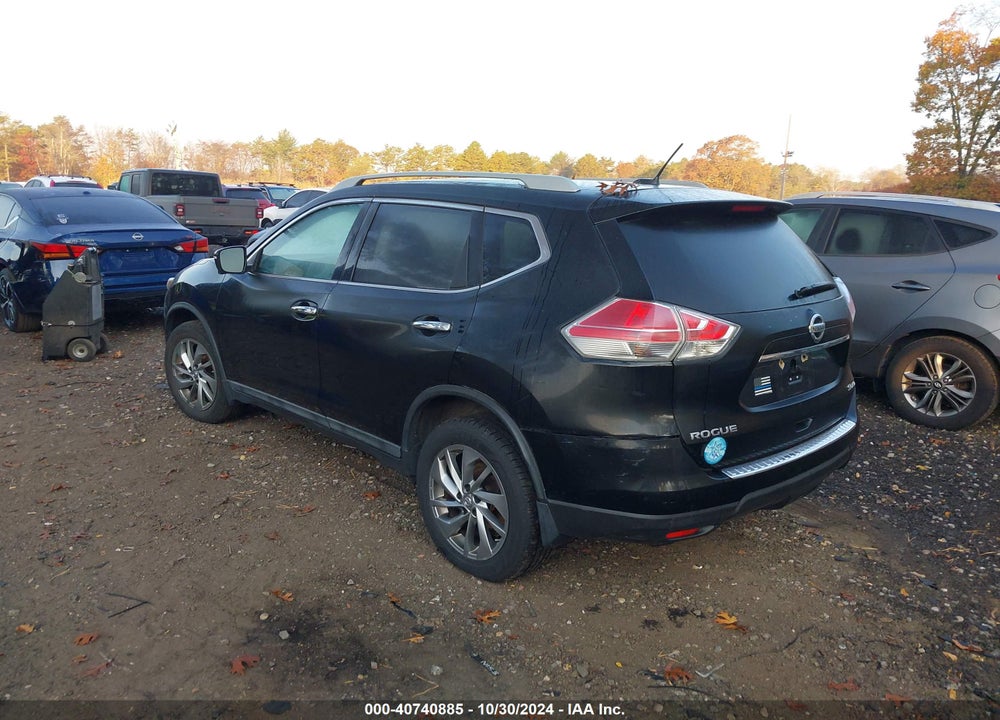 2015 NISSAN ROGUE SL VIN: 5N1AT2MV8FC887945