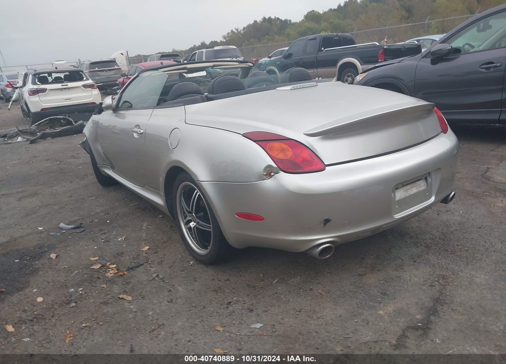 2005 LEXUS SC 430 VIN: JTHFN48Y450066683