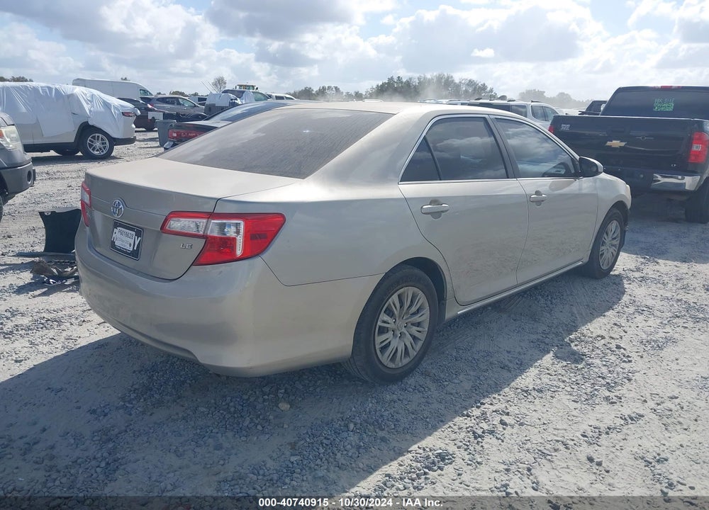 2013 TOYOTA CAMRY LE VIN: 4T4BF1FK5DR283582