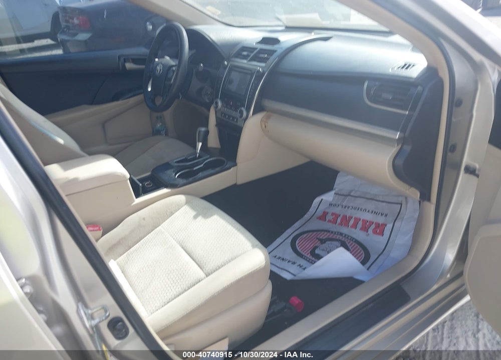 2013 TOYOTA CAMRY LE VIN: 4T4BF1FK5DR283582