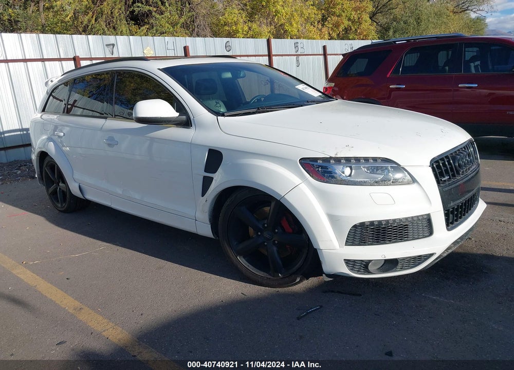 2011 AUDI Q7 3.0T S LINE PRESTIGE VIN: WA1DGAFE5BD010535
