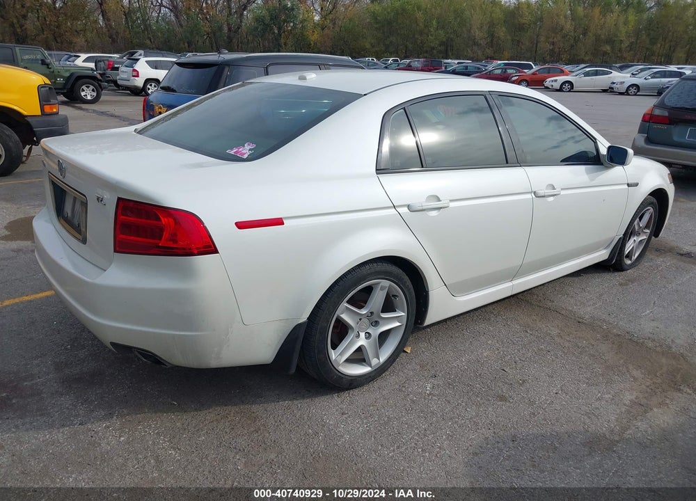 2005 ACURA TL BASE W/NAV SYSTEM (A5) VIN: 19UUA66285A004925