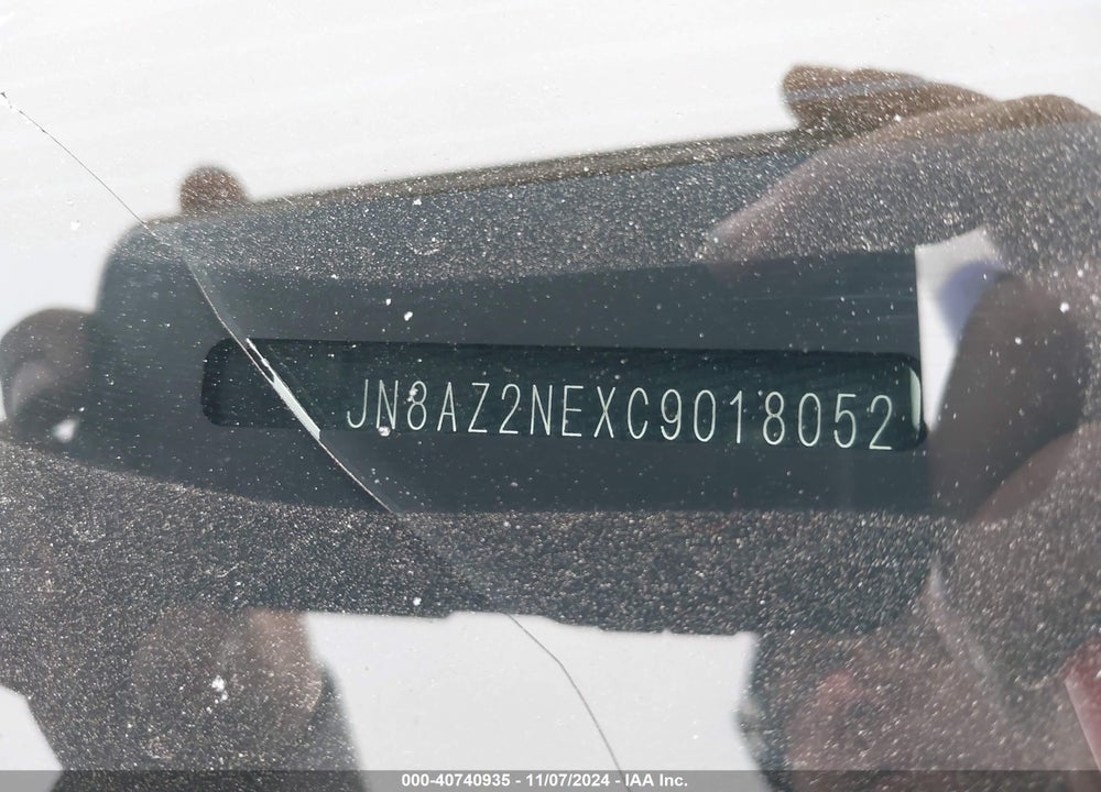 2012 INFINITI QX56 VIN: JN8AZ2NEXC9018052
