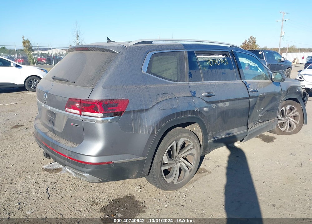 2021 VOLKSWAGEN ATLAS 3.6L V6 SEL PREMIUM VIN: 1V2TR2CA0MC511715
