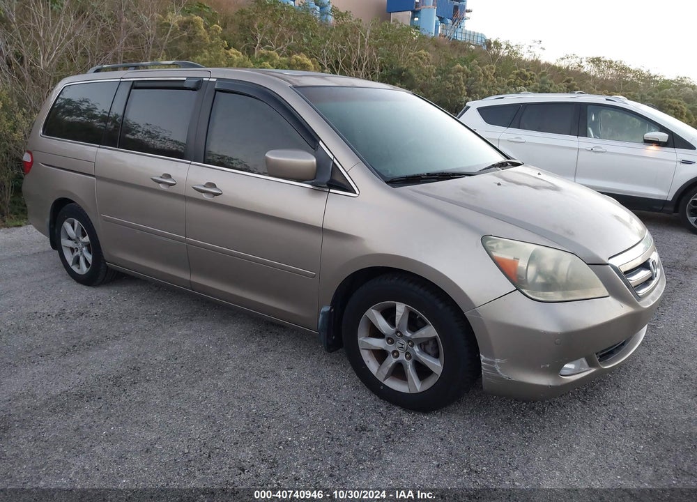2006 HONDA ODYSSEY TOURING VIN: 5FNRL38836B058513