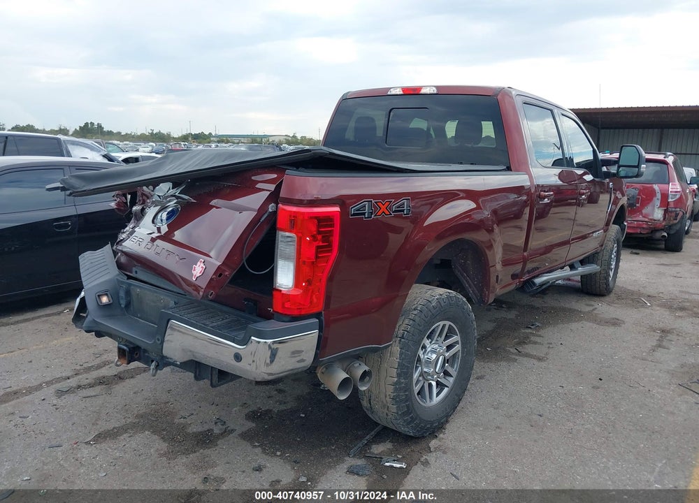 2017 FORD F-250 LARIAT VIN: 1FT7W2BT9HEB90069