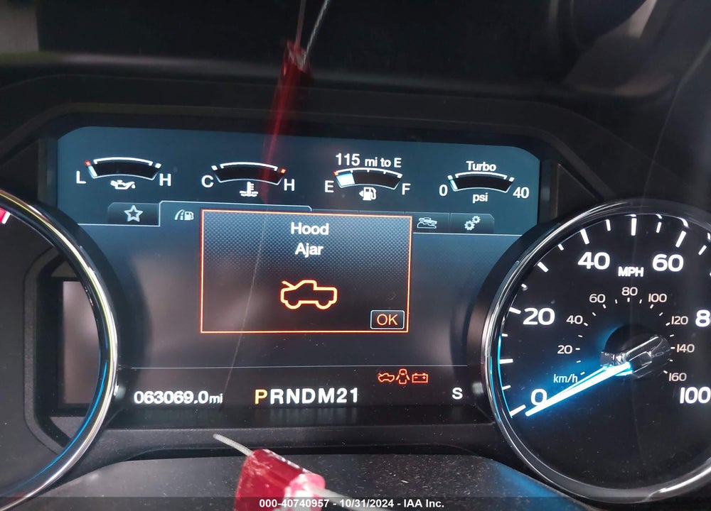 2017 FORD F-250 LARIAT VIN: 1FT7W2BT9HEB90069