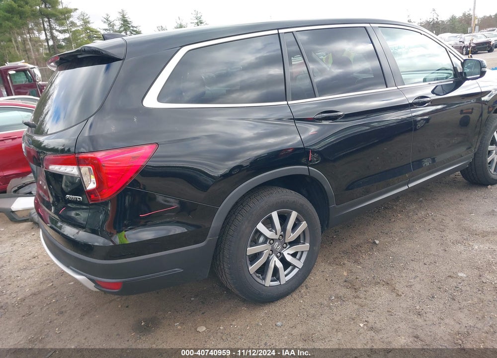 2021 HONDA PILOT AWD EX-L VIN: 5FNYF6H58MB077839