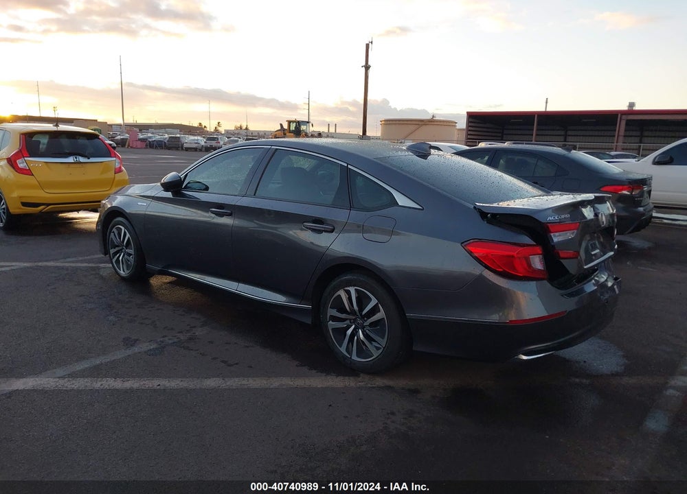2019 HONDA ACCORD HYBRID EX VIN: 1HGCV3F42KA001563