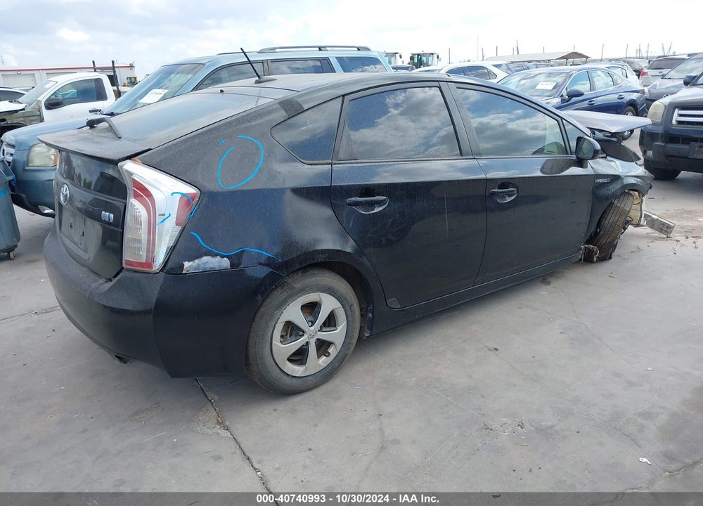 2013 TOYOTA PRIUS FIVE/FOUR/THREE/THREE SE/TWO VIN: JTDKN3DU5D5546522