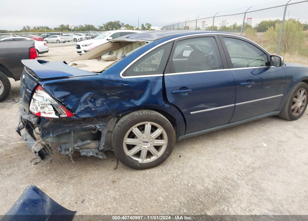 2006 FORD FIVE HUNDRED LIMITED VIN: 1FAHP251X6G132653