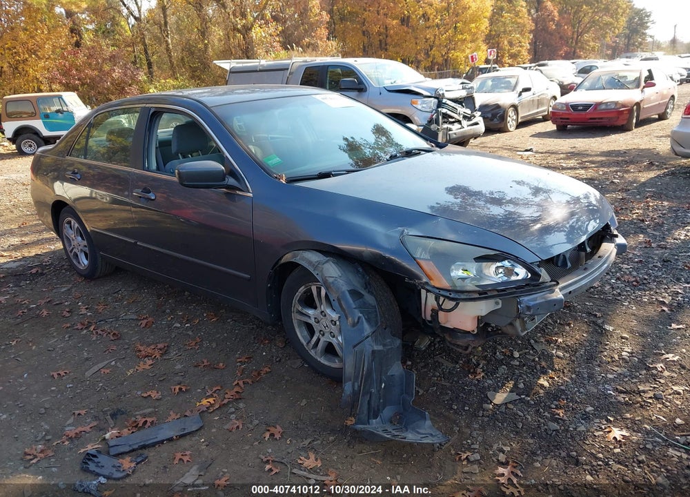 2007 HONDA ACCORD 2.4 SE VIN: 1HGCM56317A170146