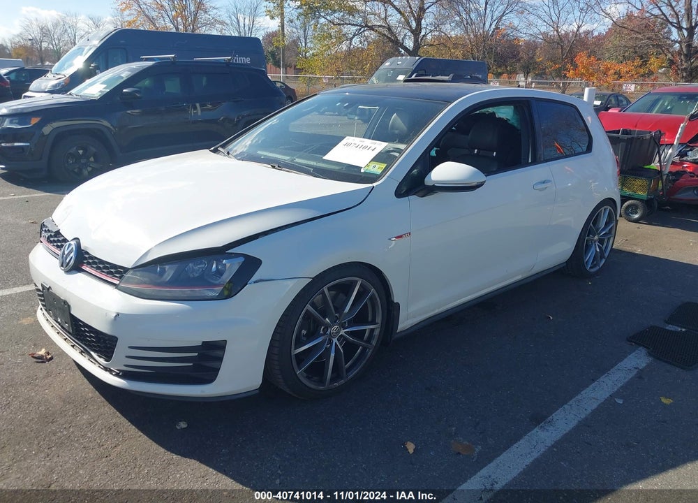 2016 VOLKSWAGEN GOLF GTI SE 2-DOOR VIN: 3VWYT7AU2GM005192