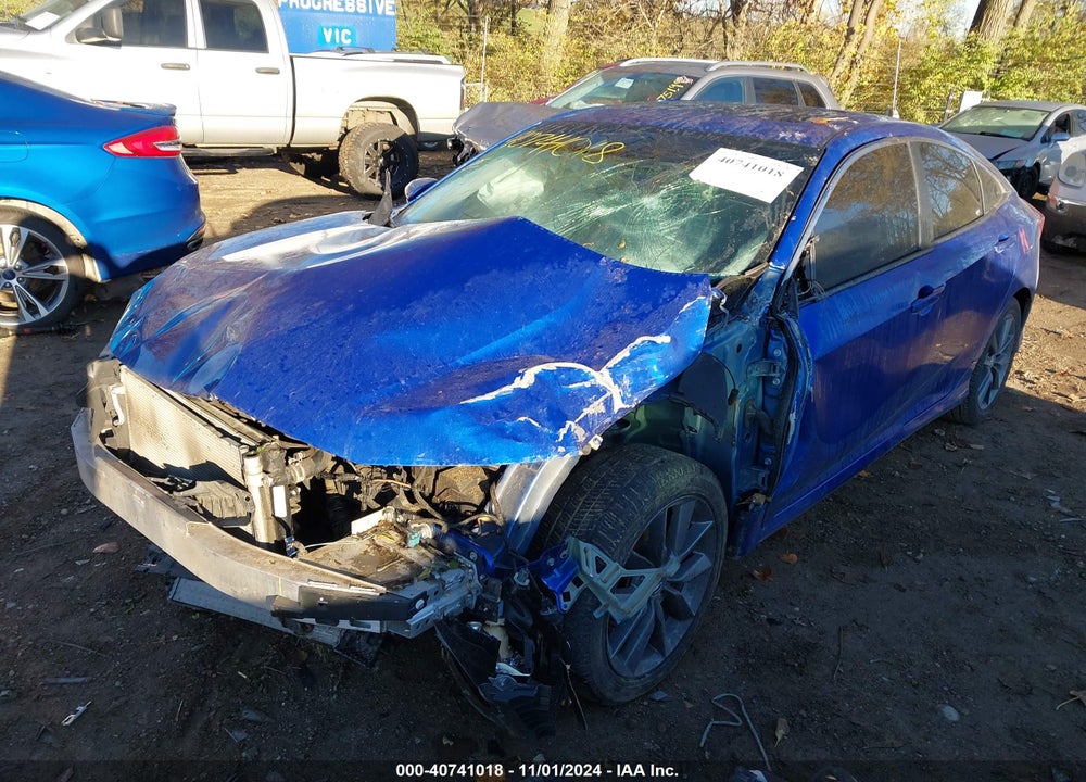 2019 HONDA CIVIC EX VIN: 19XFC1F31KE020180