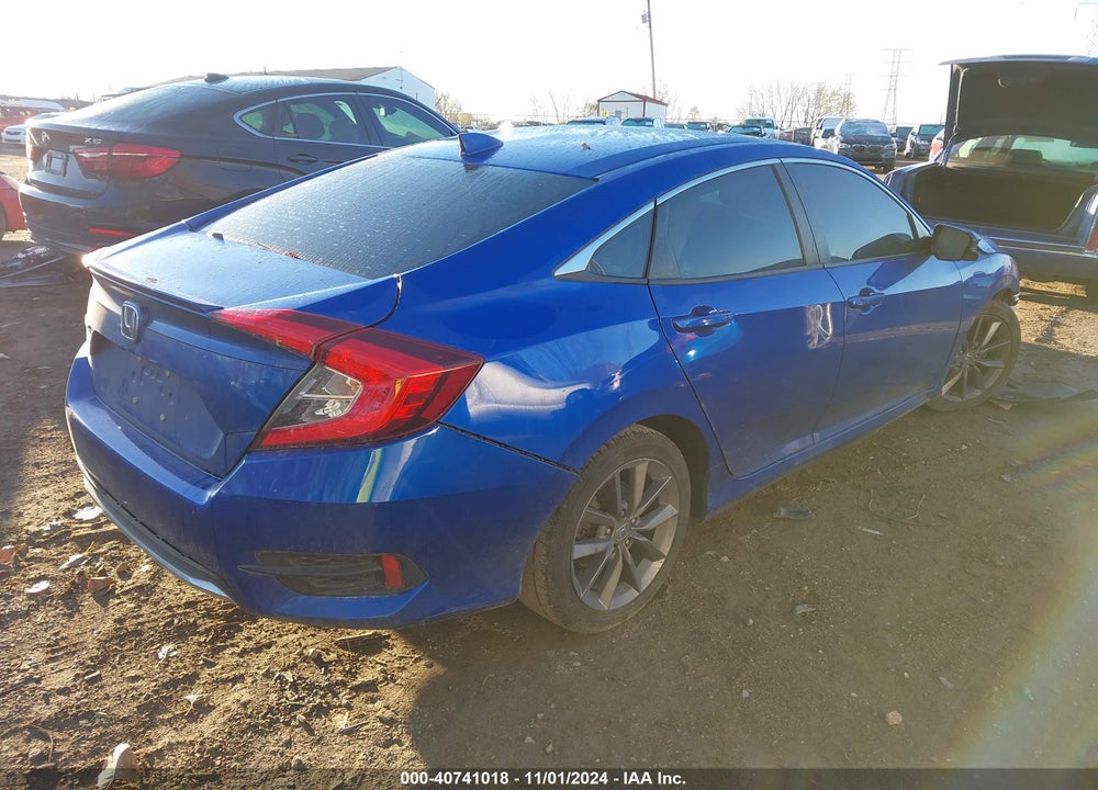 2019 HONDA CIVIC EX VIN: 19XFC1F31KE020180