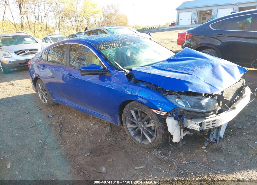 2019 HONDA CIVIC EX VIN: 19XFC1F31KE020180