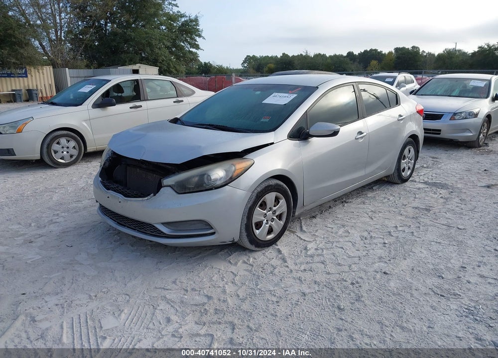 2016 KIA FORTE LX VIN: KNAFK4A64G5449903