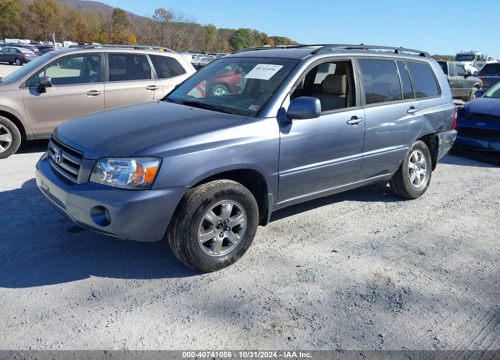 2006 TOYOTA HIGHLANDER V6 VIN: JTEEP21A860145621