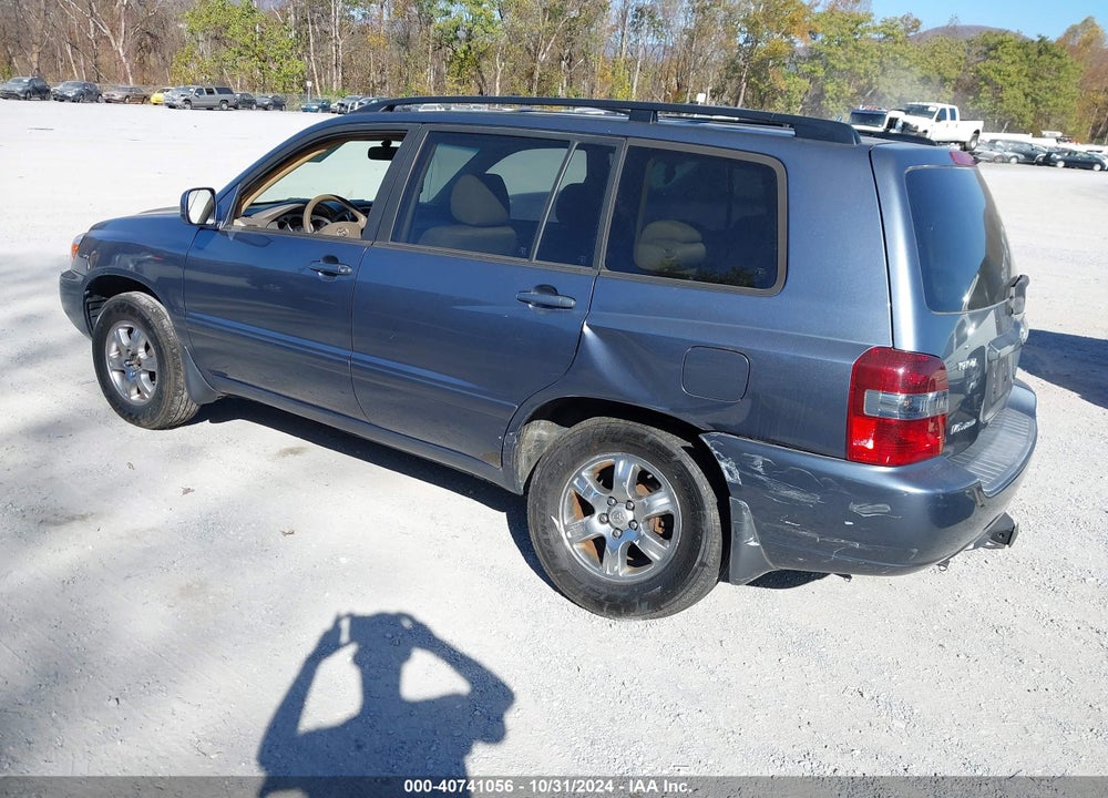 2006 TOYOTA HIGHLANDER V6 VIN: JTEEP21A860145621