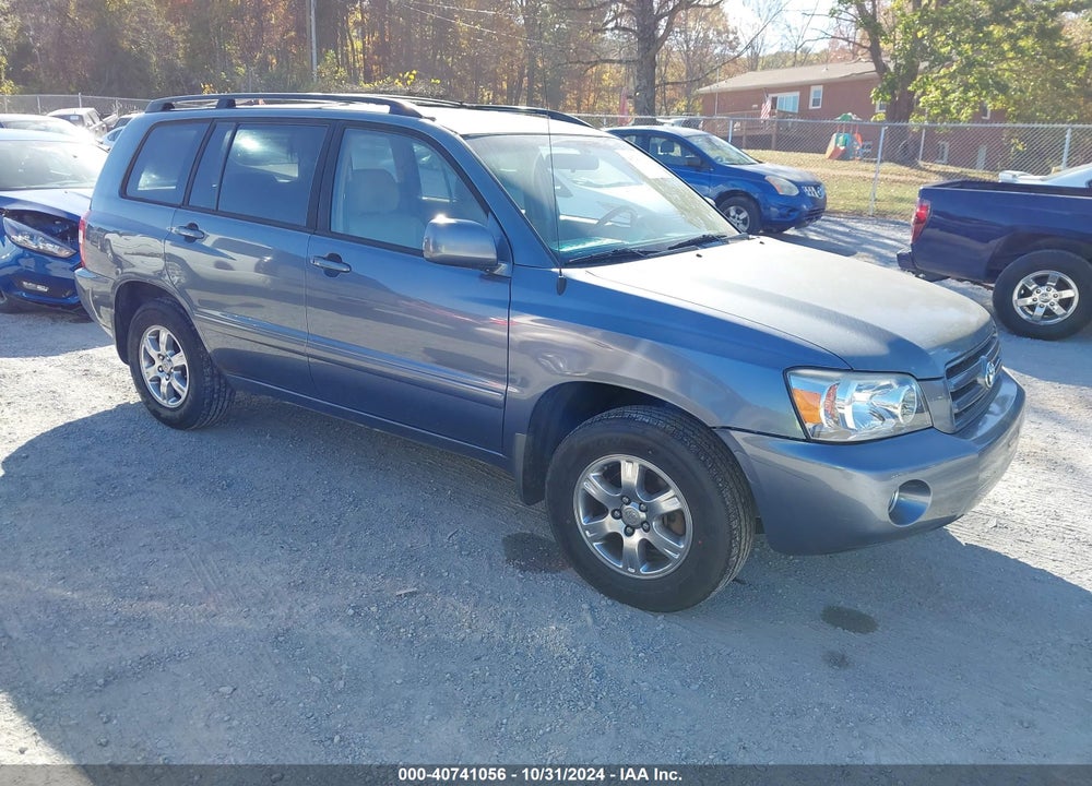 2006 TOYOTA HIGHLANDER V6 VIN: JTEEP21A860145621
