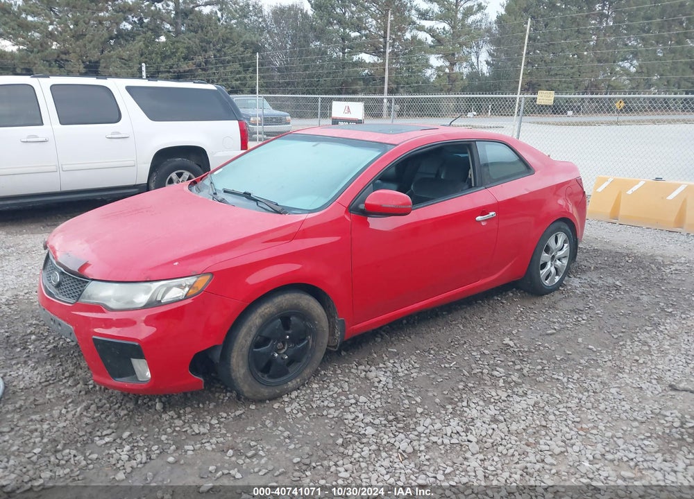 2012 KIA FORTE KOUP SX VIN: KNAFW6A36C5534015
