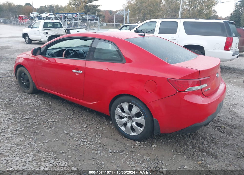 2012 KIA FORTE KOUP SX VIN: KNAFW6A36C5534015