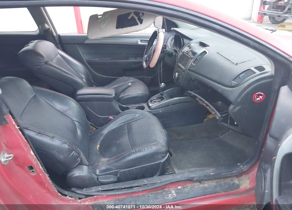 2012 KIA FORTE KOUP SX VIN: KNAFW6A36C5534015