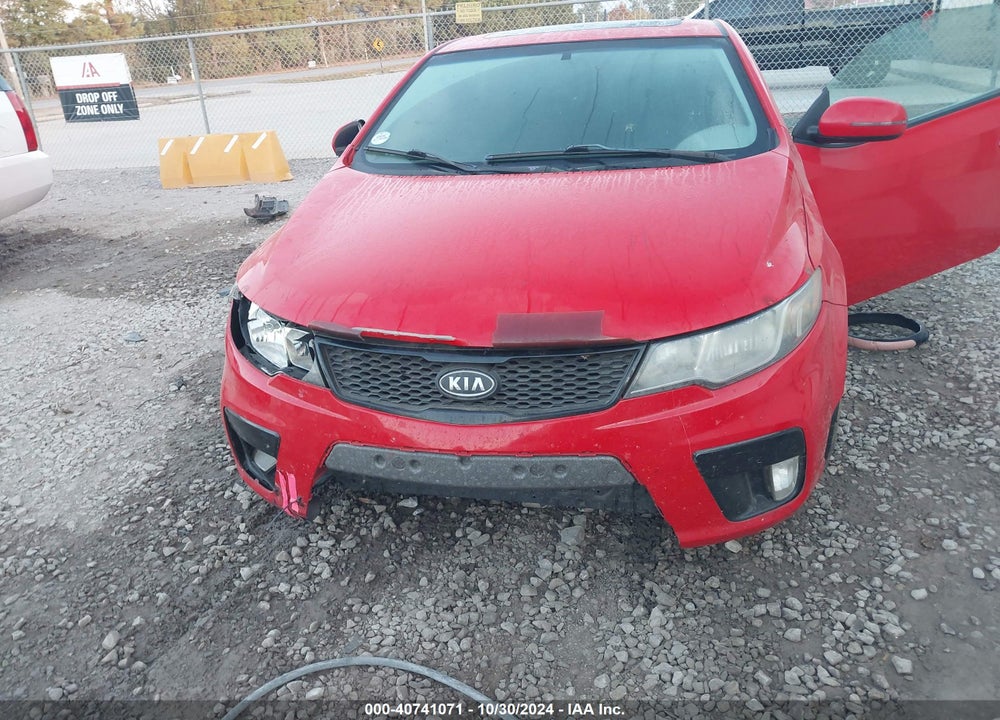 2012 KIA FORTE KOUP SX VIN: KNAFW6A36C5534015
