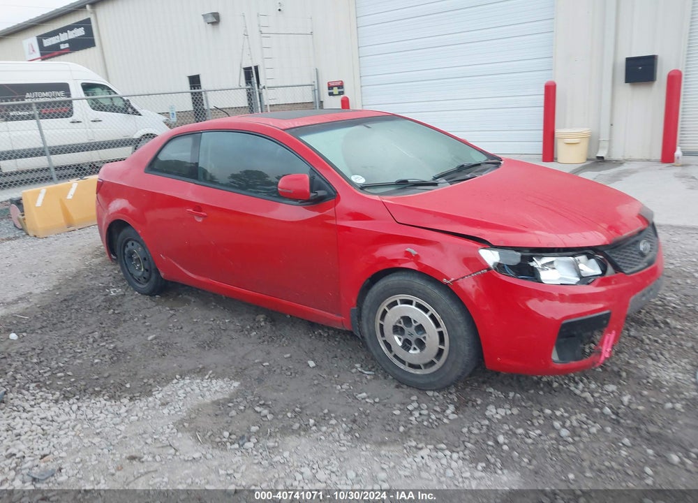 2012 KIA FORTE KOUP SX VIN: KNAFW6A36C5534015