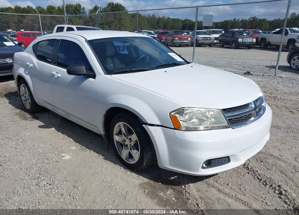 2014 DODGE AVENGER SE VIN: 1C3CDZAB6EN199611