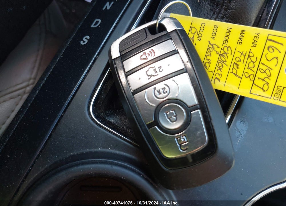 2018 FORD EXPLORER XLT VIN: 1FM5K7D83JGA11765