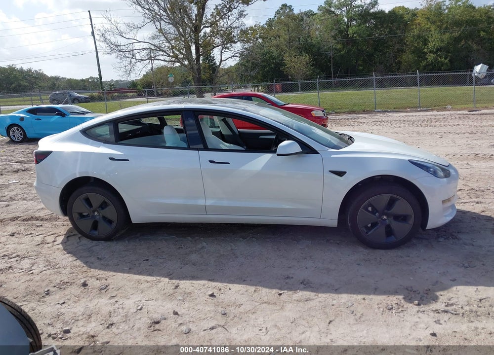 2023 TESLA MODEL 3 REAR-WHEEL DRIVE VIN: 5YJ3E1EA7PF516762